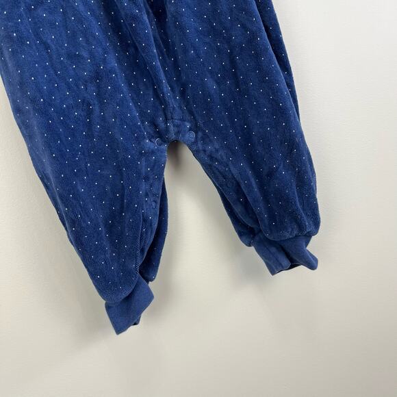 Vintage OshKosh B'gosh Navy Jumpsuit 6-9 Months - Picture 3 of 6